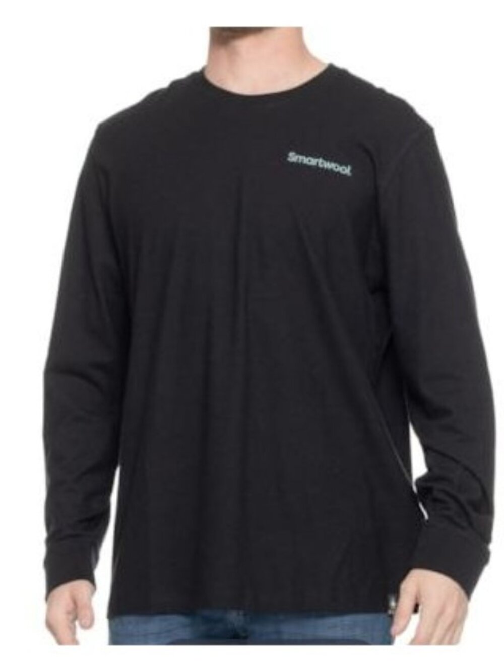 Smartwool Gondola View Size XL Men's Graphic T-Shirt UPF 40+ Merino Wool Long Sl